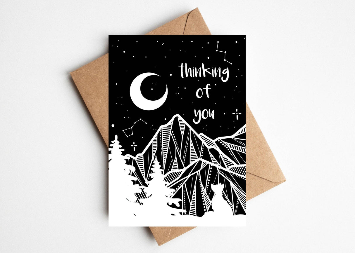 Thinking of You; Greeting Card