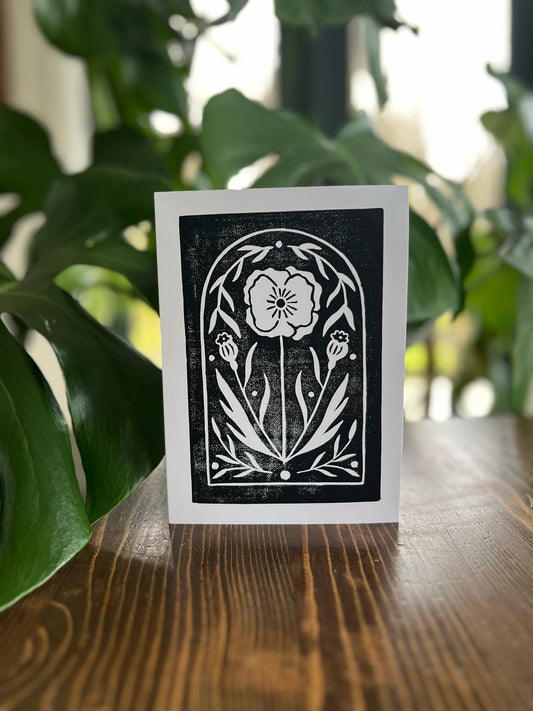 Poppy Greeting Card