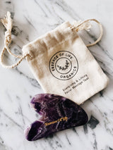 Gua Sha Tool, Amethyst