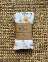 Fall Floral Baby Blanket  |  Fern Muslin Swaddle Blanket