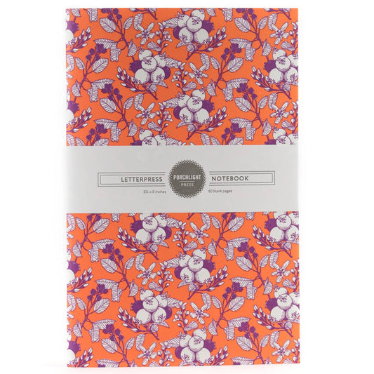Saskatoon Berry Large Notebook: Dot Pages