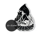 Campfire Sticker