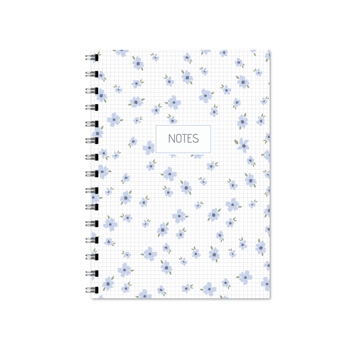 Simple Purple Flower Notebook