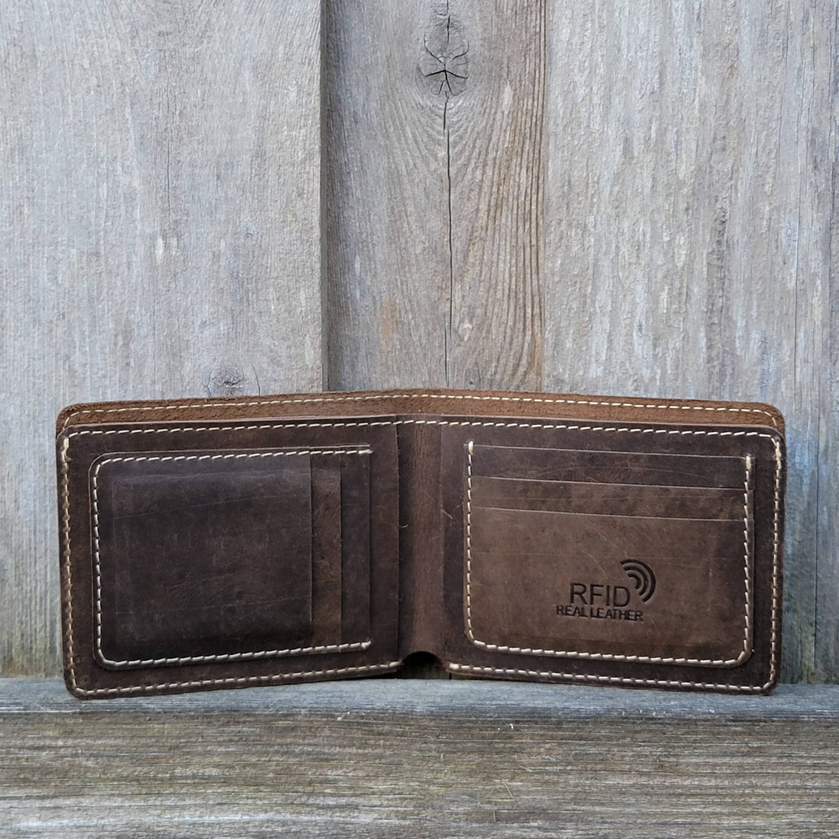 Full Grain Leather No Nonsense Wallet