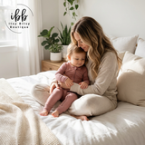 Blush Breeze - Bamboo Baby Romper – Soft Stretch Sleepwear