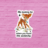 The Audacity - Sticker