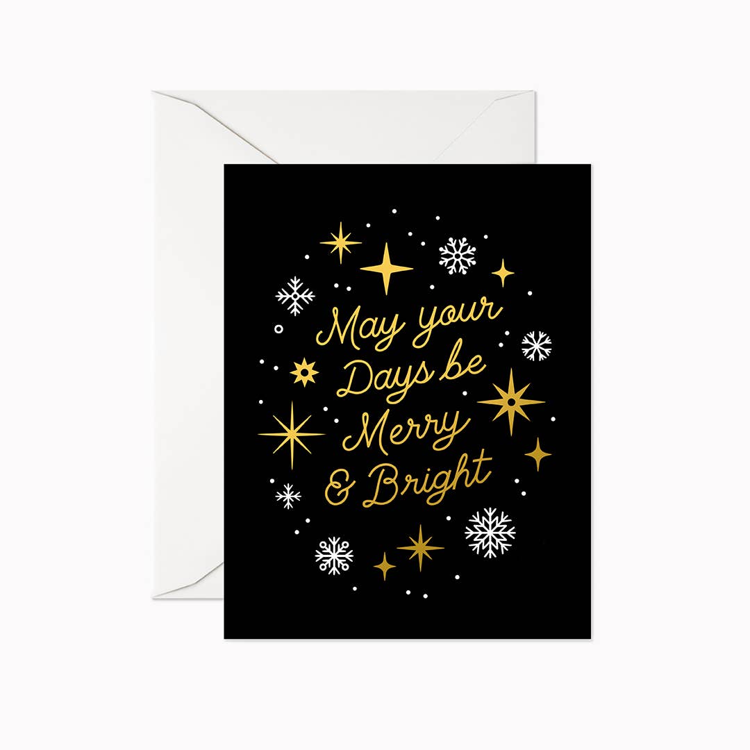 Merry and Bright Card