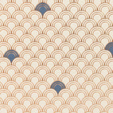 Seigaiha Small Notebook: Dot Pages