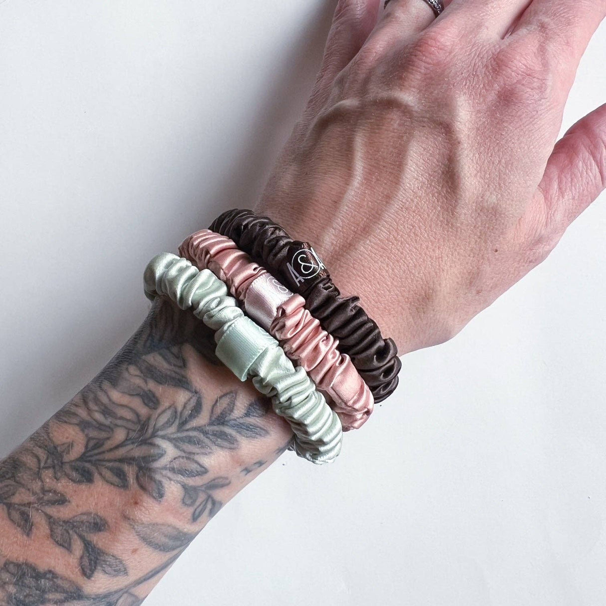 100% Silk Hair Tie Trio