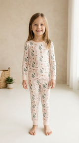 Moonlit Meadow Bamboo Two-Piece Pajama Set