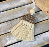 Macrame Rainbow Car Diffuser - Rainbow Charm