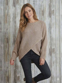 Tulip Front Italian Made Sweater