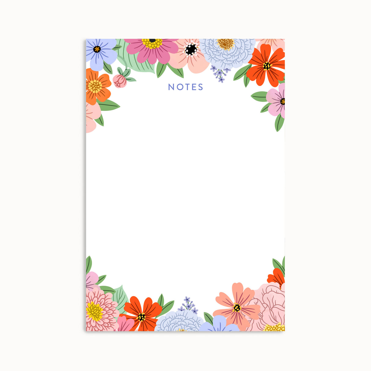 Summer Floral Notes | Notepad