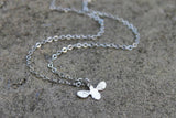 Silver Bee Necklace