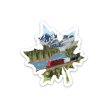 Rocky Mountain Matte Vinyl Sticker
