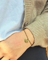 Bird Bracelet: Antique Brass