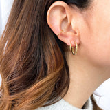 Ear Cuff Torsadé Gold