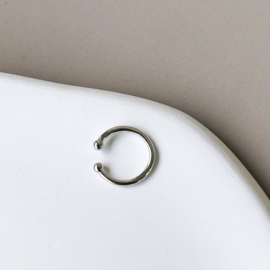 Ear Cuff Basic Silver