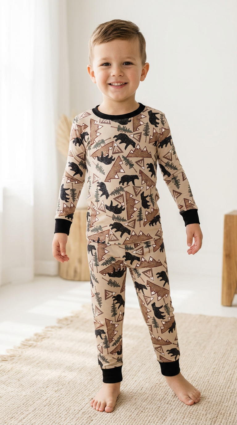 Rocky Ridge Bamboo Two-Piece Pajama Set