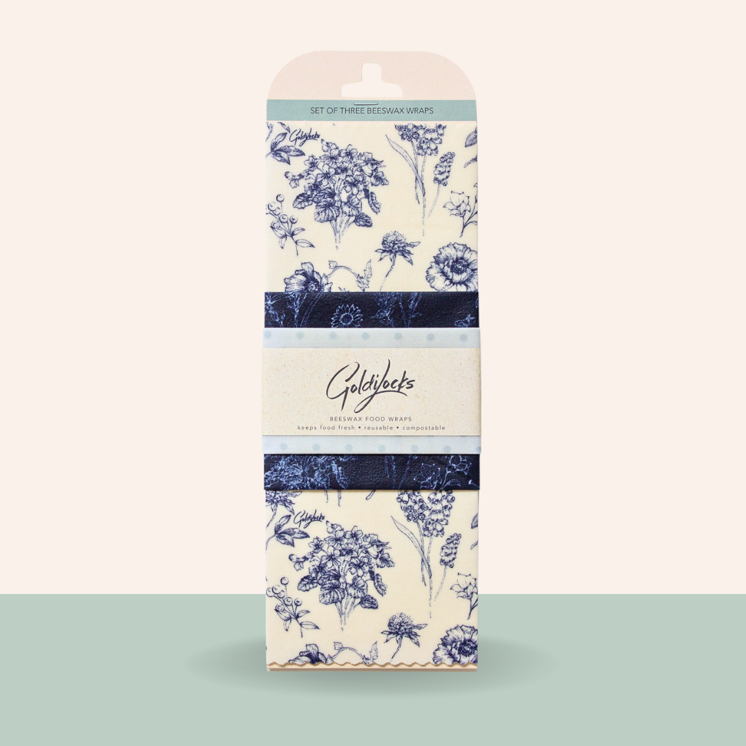 Goldilocks Reusable Beeswax Wraps | Set of 3