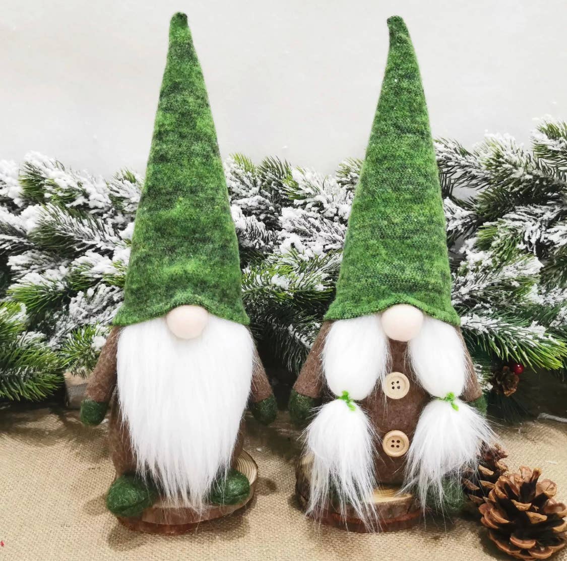 Christmas seasonal decor festive Nordic holiday gnomes: Female