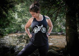 Women's Tank Top, Mountain Bike: Black