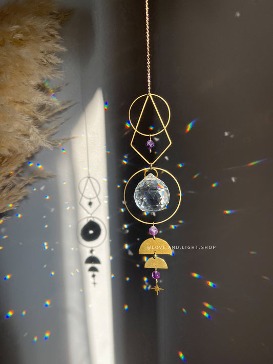 ESTELLA Amethyst Celestial Suncatcher