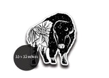 Bison Sticker