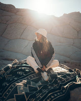 Tree Line Queen Blanket - Balsam Fir