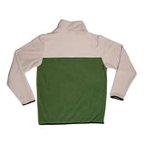 Recycled Fleece Pullover: Green