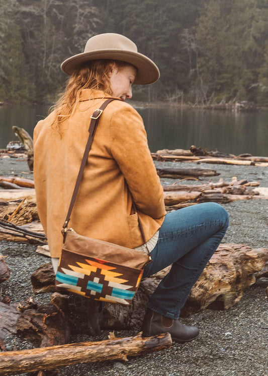 Pendleton Wool & Leather Crossbody: Orion