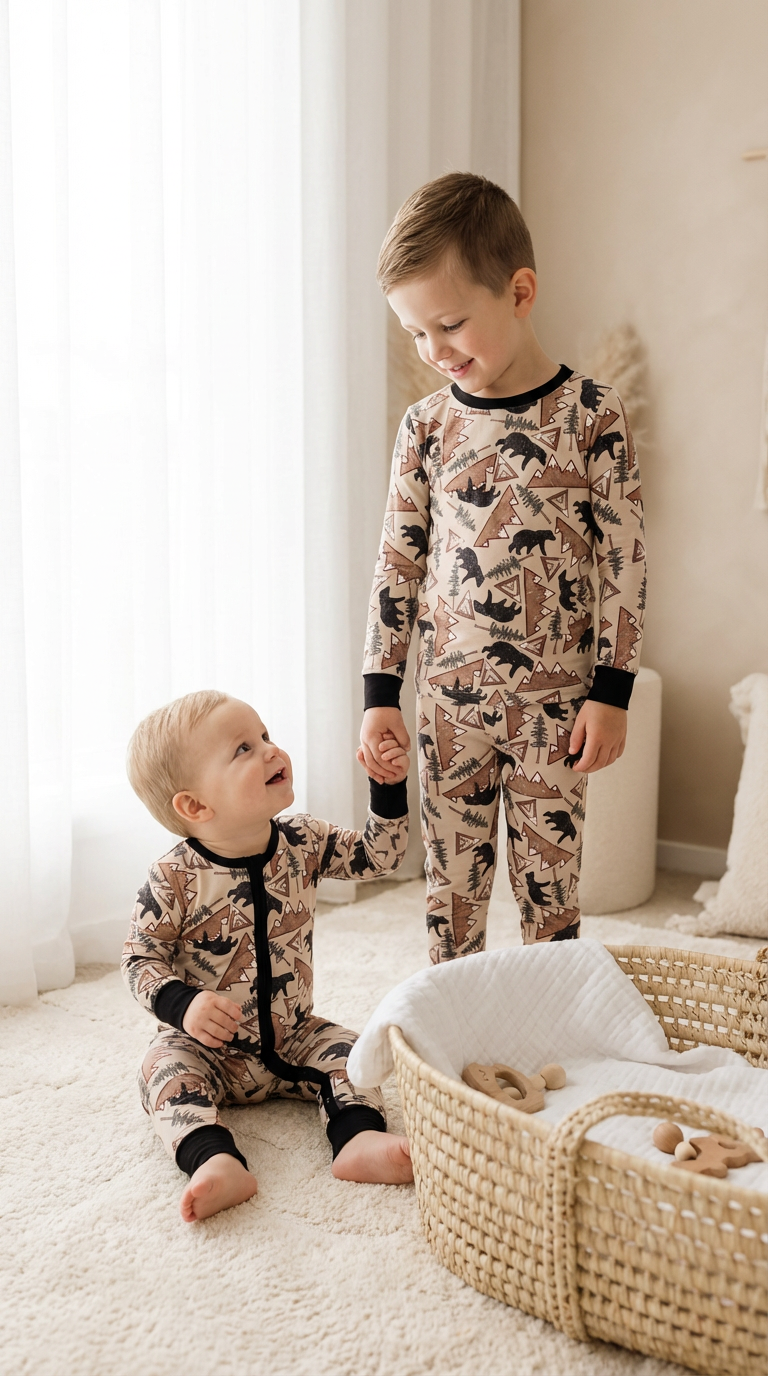 Rocky Ridge Bamboo Two-Piece Pajama Set
