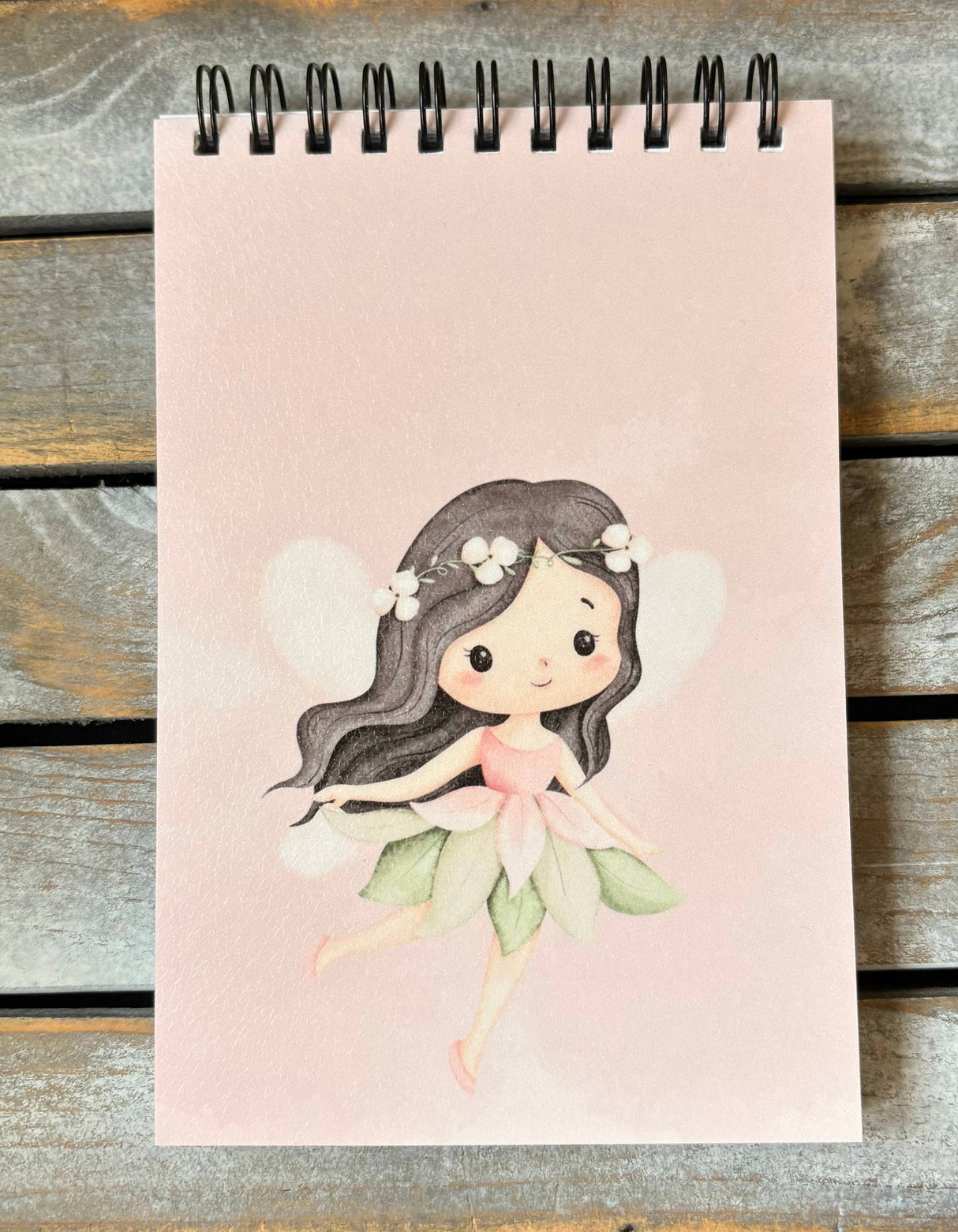Fairy B - 4x6" - 80 sheets Top Coil Notebook