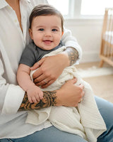 4 Layer Muslin Baby Blankets & Swaddle Blankets: Cream