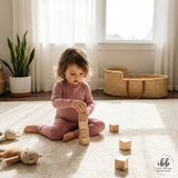 Blush Breeze Kids Bamboo Pajama Set, Soft Two-Piece PJs