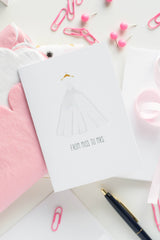 Miss To Mrs - Greeting Card