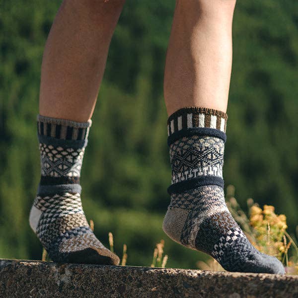 Wool Birch Crew Socks