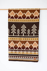 Tree Line Throw Blanket - The Taylor