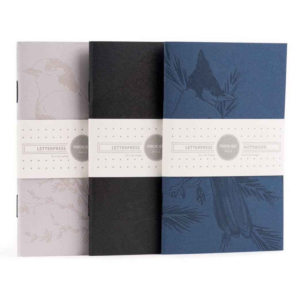 Pocket size Set of 3 Notebook: Dot Pages