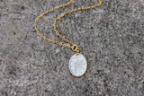 Hand of Flowers Necklace