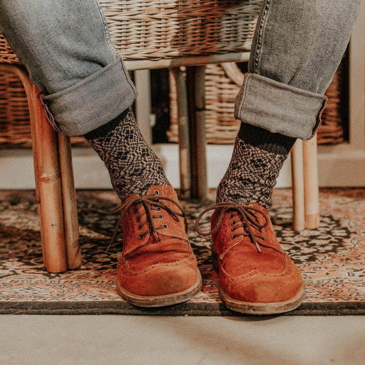 Nordic Socks Merino Wool - Rose