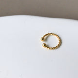 Ear Cuff Torsadé Gold