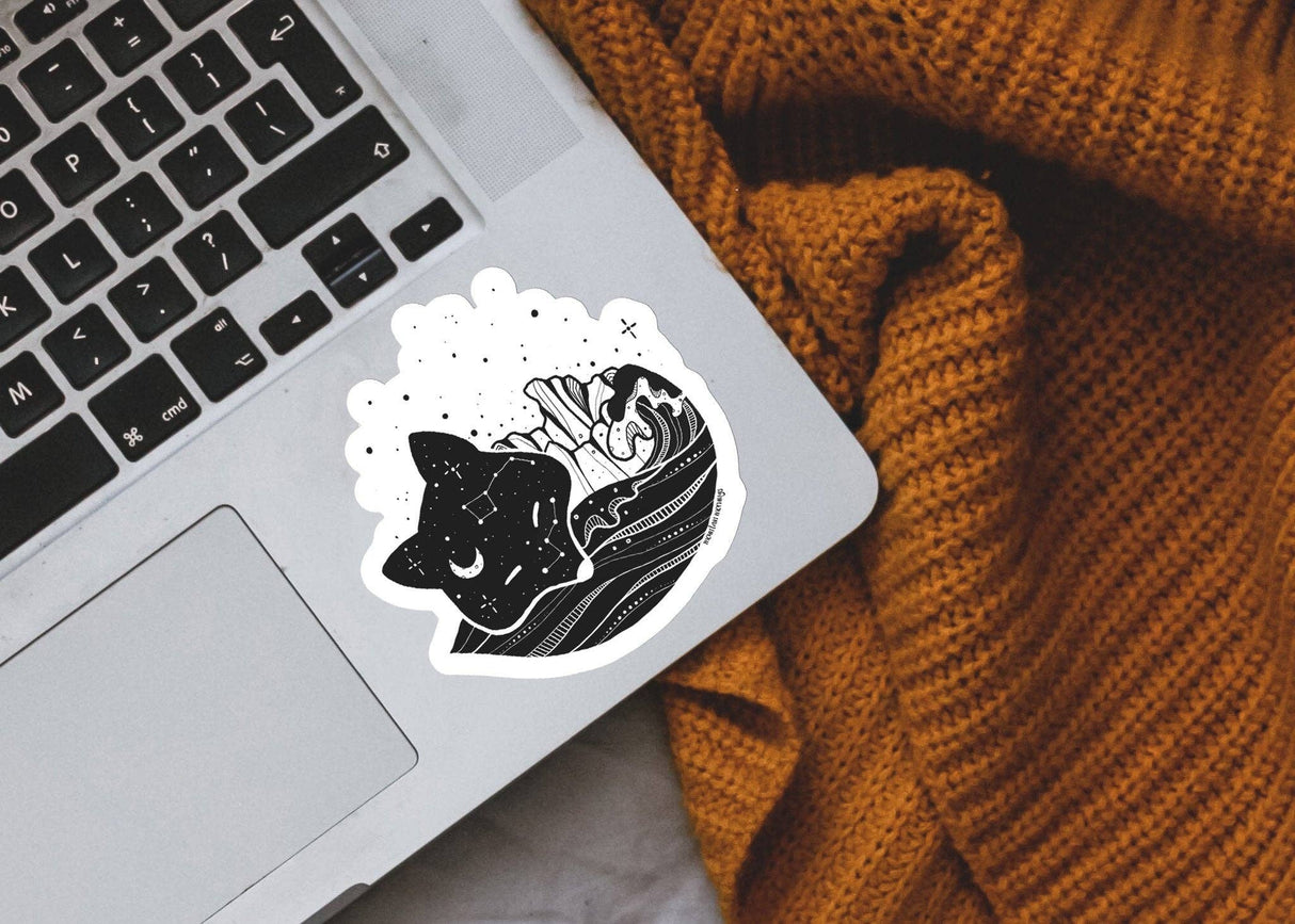 Sleeping Fox Sticker