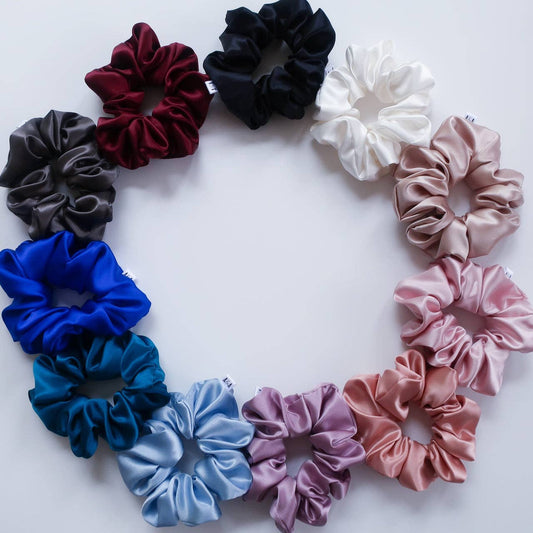 100% Silk Scrunchie