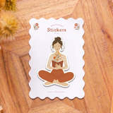 Life &  Flowers | Premium Matte Waterproof Vinyl Sticker