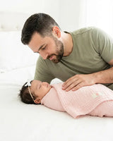 4 Layer Muslin Baby Blankets & Swaddle Blankets: Pink