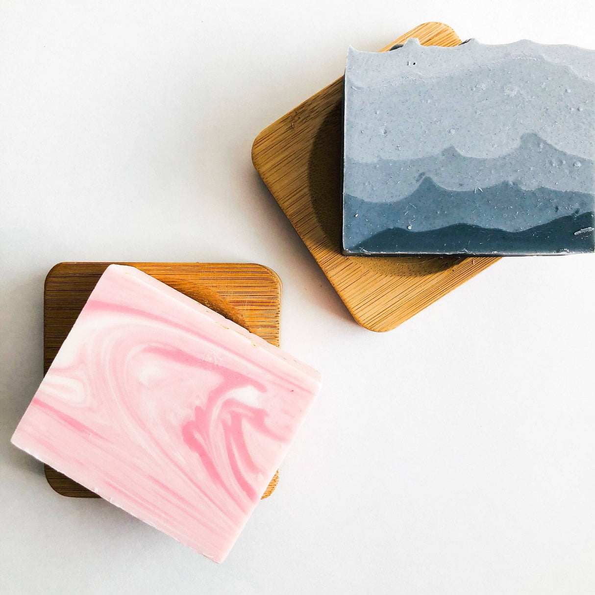 Bamboo Soap Dish - Plastic Free Soap Dish: Square