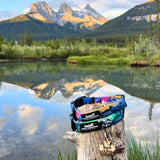 V2 Canmore Alpine Dog Collar: Sunrise