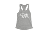 Women's Tank Top, Roaming Bear: Black