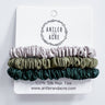 100% Silk Hair Tie Trio